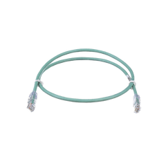 Cable de Parcheo TX6, UTP Cat6, 24 AWG, CM, Color Verde, 0.91 Metros (3 Pies)