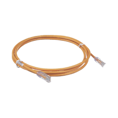 Cable de Parcheo TX6, UTP Cat6, 24 AWG, CM, Color Naranja, 0.91 Metros (3 Pies)