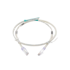 Cable de Parcheo TX6, UTP Cat6, 24 AWG, CM, Color Blanco Mate, 3ft