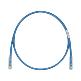 Cable de Parcheo TX6, UTP Cat6, 24 AWG, CM, Color Azul, 1.52 Metros (5 Pies)