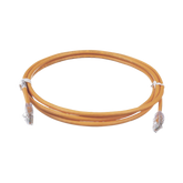 Cable de Parcheo TX6, UTP Cat6, 24 AWG, CM, Color Naranja, 2.13 Metros (7 Pies)