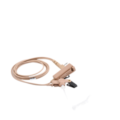 Kit de Micrófono-Audífono profesional de 2 cables para KENWOOD NX-340/320/420, TK-3230/3000/3402/3312/3360/3170