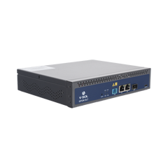 OLT de 1 puerto GPON SC/UPC + 3 puertos Uplink (2 puertos Gigabit Ethernet + 1 puerto SFP/SFP+), Fuente de alimentación redundante AC/DC , hasta 128 ONUS