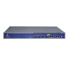 OLT de 2 puertos GPON + 4 puertos Uplink (2 puertos Gigabit Ethernet + 2 puerto SFP/SFP+) , hasta 256 ONUS