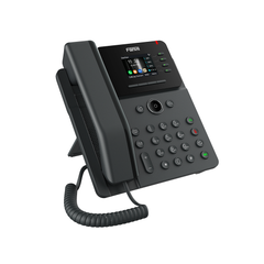 Teléfono IP Wi-Fi Empresarial,Bluetooth, 4 líneas SIP, pantalla a color 2.4", PoE, puertos Gigabit, conferencia local de 6 vías.