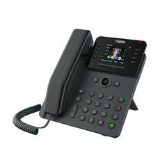 Teléfono IP Wi-Fi Empresarial,Bluetooth, 12 líneas SIP, pantalla a color 2.8", PoE, puertos Gigabit, conferencia local de 6 vías.