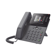 Teléfono IP Empresarial Esencial WiFi / Bluetooth, 12 líneas SIP, pantalla a color 3.5", PoE, puertos Gigabit, conferencia local de 6 vías.