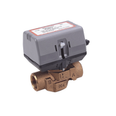 Válvula 3/4 De 2 Vías Conexión de rosca BSPT Con Actuador 40011 A 120V, On/off