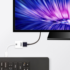 Adaptador activo de DisplayPort a HDMI | 4K | Compatible con audio |