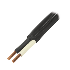 Cable Eléctrico de Uso Rudo 2 Hilos Calibre 16 AWG, Hasta 600 V. Rollo de 100 m.