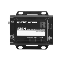 Receptor HDMI HDBaseT-Lite | Hasta 4K a 40 m (Cat 5e/6) / 40 m (Cat 6a/ATEN 2L-2910 Cat6); 1080 p a 60 m (Cat 5e/6) / 70 m (Cat 6a/ATEN 2L-2910 Cat6) | HDBaseT Clase B