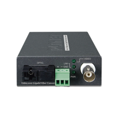 Kit Convertidor de Medios de Video Sobre Fibra Gigabit WDM-SC, Monomodo a 20 km, Tipo de Video AHD/TVI/CVI/CVBS