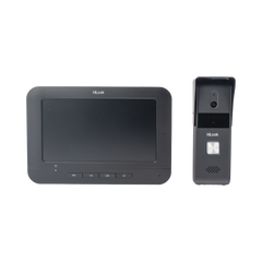 Kit de Videoportero Analógico con Pantalla LCD a Color de 7" / Frente de Calle para Exterior IP65 / Salida de Relevador
