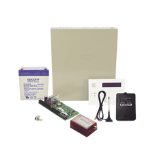 (2 Años 4GLTEM/5G ILIMITADO INCLUIDO) Kit Vista48LA con comunicador 4GLTEM/5G MN01, Teclado, Gabinete, Bateria y Transformador
