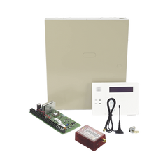 KIT de Panel de Alarma Hibrido/Teclado 6160RF Y Comunicador 3G/4G con 1er AÑO "ILIMITADO" de Comunicación 3G/4G/Aplicación gratuita.