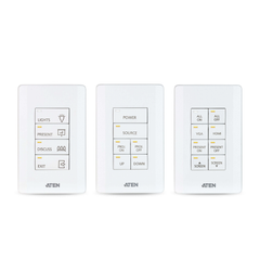 Sistema de control ATEN | Teclado de 8 botones (EE. UU., 1GANG) | BLANCO |