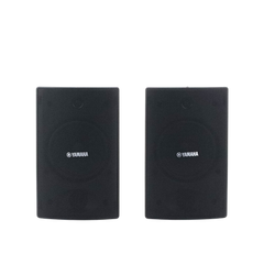 Altavoz de Montaje en Pared | 2 vias | Woofer 6.5" | Tweeter 1" | IPX3 | 8 ohms | 70/100V | Color Negro | Par