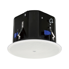 Altavoz de Plafón | Woofer 8 in, Tweeter 1 in | Rango Completo | 8 Ohms | 70v, 100v | Con Caja Acústica | Par Color Blanco
