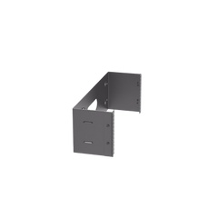 Rack Abierto de Instalación en Pared con Bisagras, Profundidad de 159 mm, 19 in de Ancho, 4 UR, Color Negro