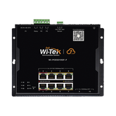 Switch L2 PoE Industrial / Administración Cloud Gratuita / 8 Puertos PoE af/at/bt 10/100/1000 Mbps / 2 Puertos SFP Gigabit / Máx Presupuesto PoE 145 W / Montaje Magnético - Riel DIN.