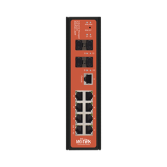Switch Industrial administrable PoE, puerto 1-2 PoE 24/48. puertos 3-8 puertos 802.3 af/at/bt, hasta 60 W