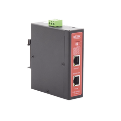 Splitter PoE IN hasta 90 W / Salida DC 12v/16V/24v o 48V / Carcasa metálica / Industrial soporte para riel DIN / Aplicaciones CCTV