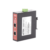 Splitter PoE IN hasta 90 W / Salida DC 12v/16V/24v o 48V / Carcasa metálica / Industrial soporte para riel DIN / Aplicaciones CCTV