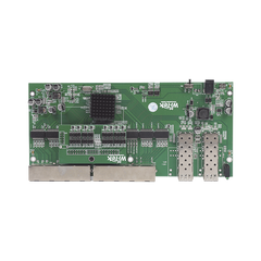 Switch WISP/FTTx con 7 puertos PoE inverso de 24V Pasivo (PoE in), 1 puerto PoE out de 24V + 2 SFP, Integrado con Gabinete NEMA IP67 para exterior