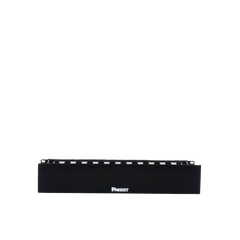 Organizador de Cables Horizontal PatchLink, Sencillo (Solo Frontal), Con Tapa Extendida, Para Rack de 19in, 2UR