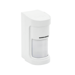 Detector de Movimiento / 180° de Detección / Panorámico / Cableado, alimentado a baterías / 100% Exterior / Compatible con cualquier panel de alarma/ Serie SHIELD