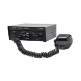 Sirena Vehicular de 100W de Potencia, Con Switch Giratorio de 6 posiciones y Micrófono Integrado de Uso Rudo