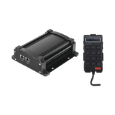 Sirena Vehicular de 100W de Potencia Con Controlador Unimando, Micrófono, Control de Tonos y Patrones de destello de Barras de Luces Serie X67 / X75