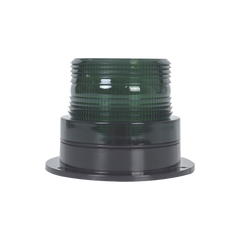 Burbuja Brillante de Larga Vida Útil, con 8 LEDs Color Verde, Domo Verde, 12Vcd