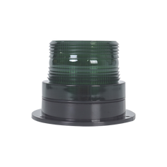Burbuja Brillante de Larga Vida Útil, con 8 LEDs Color Verde, Domo Verde, 12Vcd