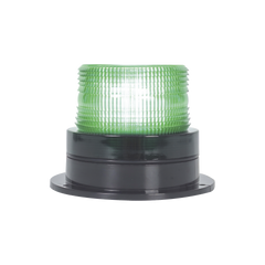 Burbuja Brillante de Larga Vida Útil, con 8 LEDs Color Verde, Domo Verde, 12Vcd