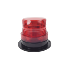 Burbuja Brillante de Larga Vida Útil, con 8 LEDs Color Rojo, Domo Rojo, 12Vcd