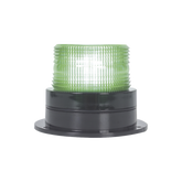 Burbuja Brillante de Larga Vida Útil, con 8 LEDs Color Verde, Domo Verde, 110 Vca