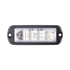 Luz Auxiliar Ultra Brillante X13 de 4 LEDs, Color Azul, con mica transparente