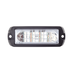 Luz Auxiliar Ultra Brillante X13 de 4 LEDs, Color Azul, con mica transparente
