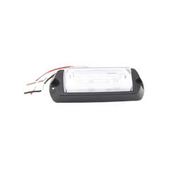 Luz Auxiliar Ultra Brillante de 8 LED's en color Rojo/Azul con mica transparente
