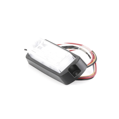Luz Auxiliar Ultra Brillante de 8 LED's en color Rojo/Azul con mica transparente