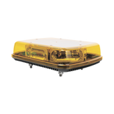 Mini Barra con 18 Poderosos LEDs, Color Ámbar Con Montaje Fijo de Tornillos