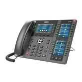 Teléfono IP ideal para recepción hasta 20 líneas SIP, PoE, 106 botones DSS, Bluetooth integrado para diademas, puertos Gigabit, soporta recepción video