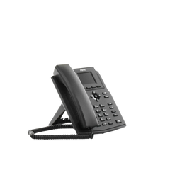 Teléfono IP empresarial para 4 líneas SIP con pantalla LCD de 2.4 pulgadas a color, Opus y conferencia de 3 vías, PoE.