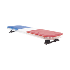 Barra de luces de 47" rojo/azul, 88 LED, con control de tráfico en color rojo/azul, ideal para equipar unidades de seguridad pública