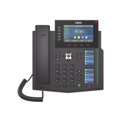 Teléfono IP Empresarial con Estándares Europeos, 20 lineas SIP con pantalla LCD a color, 60 teclas DSS/BLF, puertos Gigabit, IPv6, Opus , PoE/DC