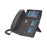 Teléfono IP Empresarial con Estándares Europeos, 20 lineas SIP con pantalla LCD a color, 60 teclas DSS/BLF, puertos Gigabit, IPv6, Opus , PoE/DC