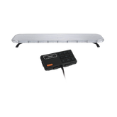 Barra de luces LED de 46" Rojo/Azul/Ambar , De 132 LEDs, Controlador Incluido, Ideal para Equipar Unidades de Seguridad Publica