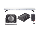 Kit básico para equipamiento de unidades de Seguridad Pública con Sirena Mono-mando