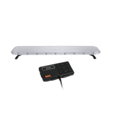 Barra de luces LED de 46" Rojo/Azul , De 132 LEDs, Controlador Incluido, Ideal para Equipar Unidades de Seguridad Publica
